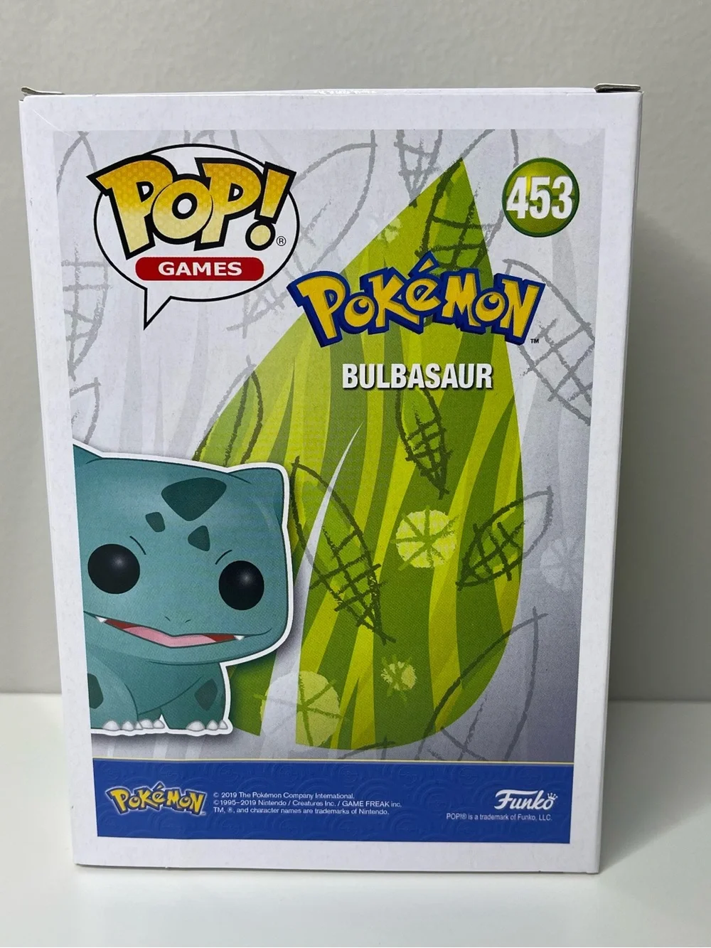 Funko Pop! Vinyl Figure: Pokemon Bulbasaur #453
